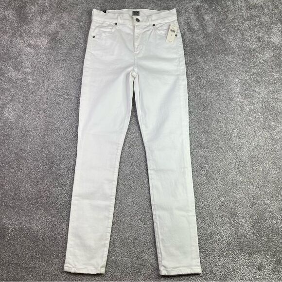 Citizens Of Humanity Carlie Crop Jeans Women’s 26 White Skinny High Rise Sculpt - Picture 1 of 14